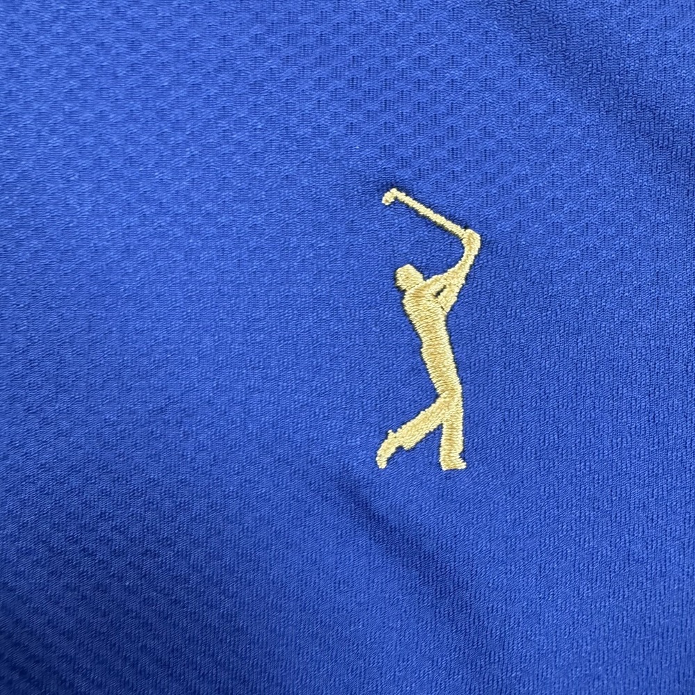 Cutter Buck The Players Shirt Mens‎ Small Blue PGA Tour Golf Polo Embroidered - Picture 5 of 9